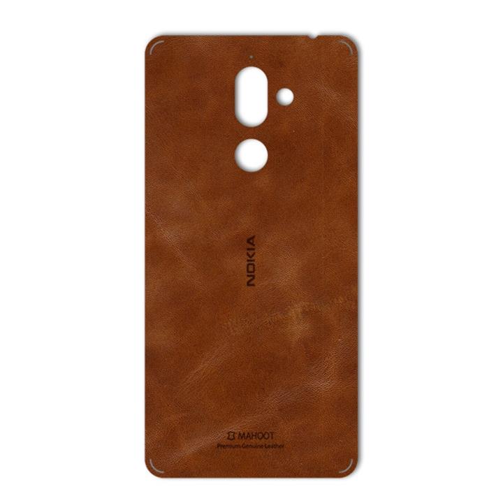 برچسب تزئینی ماهوت مدل Buffalo Leather مناسب برای گوشی Nokia 7 Plus MAHOOT Buffalo Leather Special Sticker for Nokia 7 Plus